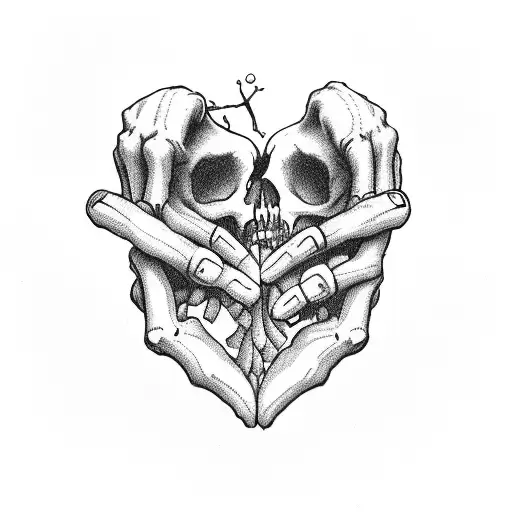 A Skeleton Whose Heart Is In Your Hand