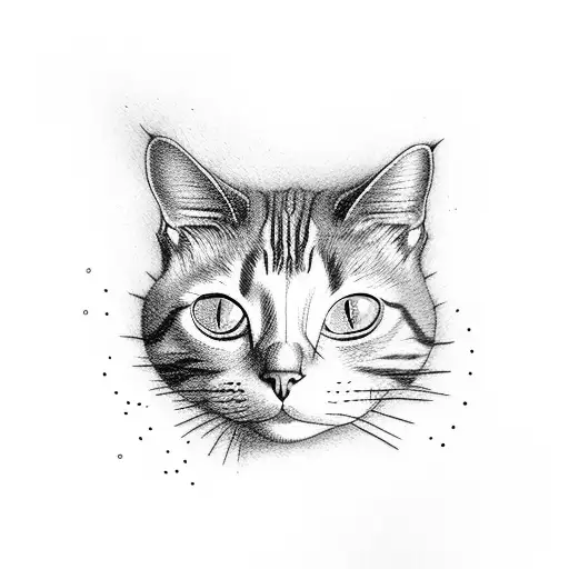 A Cat With Pen In Its Hands