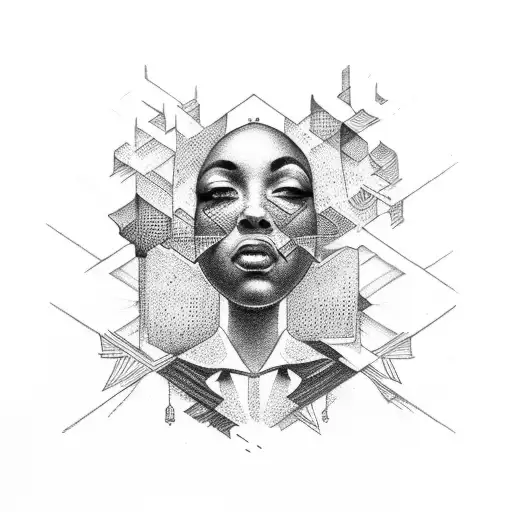 Black Rapper On Street Of San Telmo