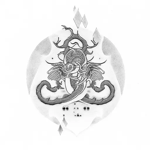 Organspende Tatoo With Chinese Characters