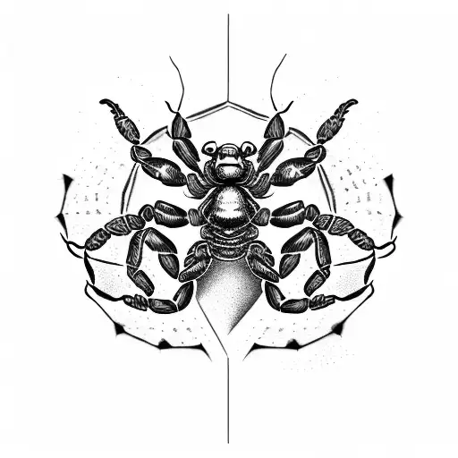 Agressive Scorpion Shadow