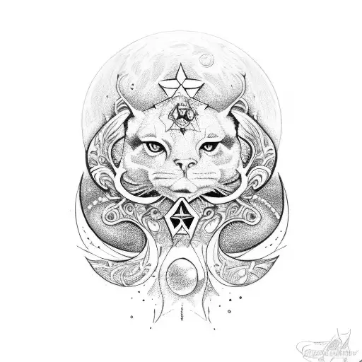 Cresant Moon And Star