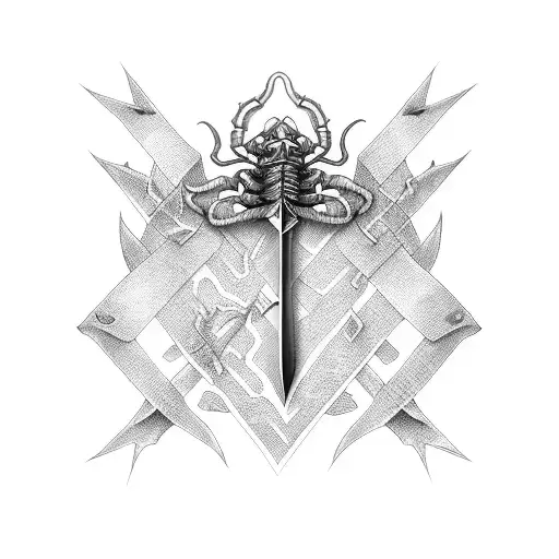 Sword With Scorpion