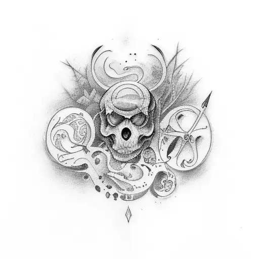 A Memorable Tattoo With The Word Mazanti