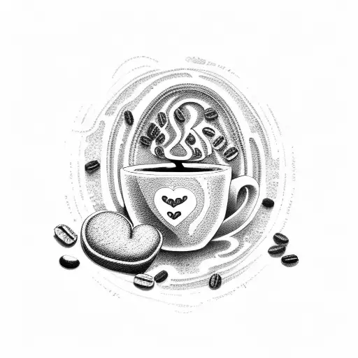 Coffee Bean With Heart