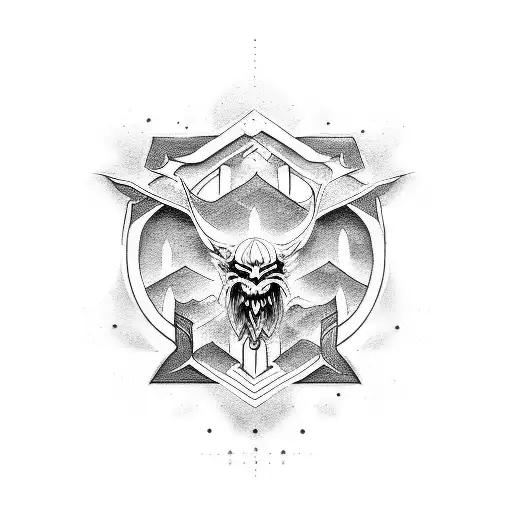 Original Family Symbol Of Brave Warriors