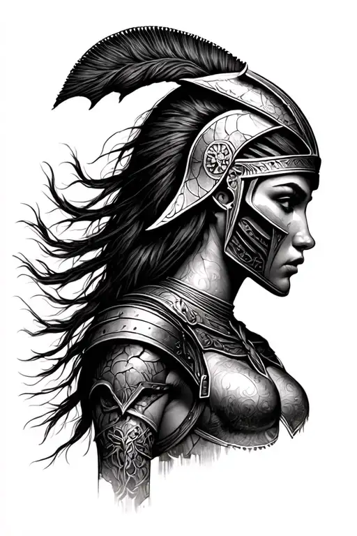 Spartan Female Warrior