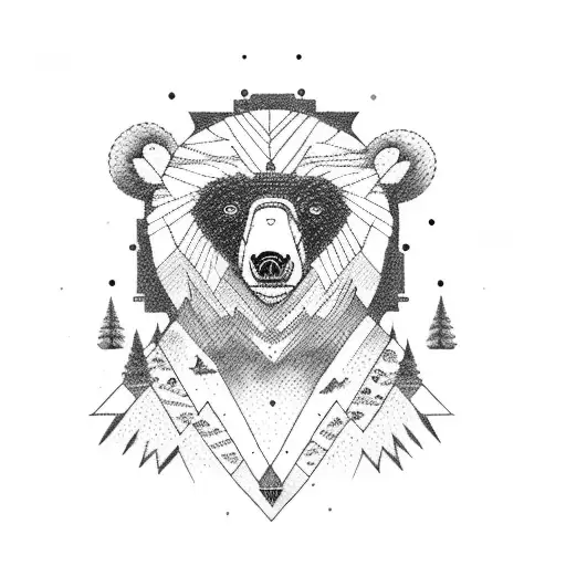 A Bear Whose Soul Is Coming Out