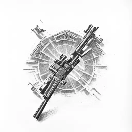 A Gun Combine With Thrumpet