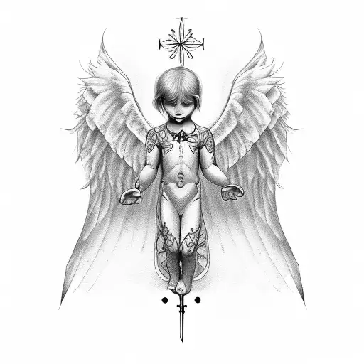 Angel Numbers With Semi Colon And Cross