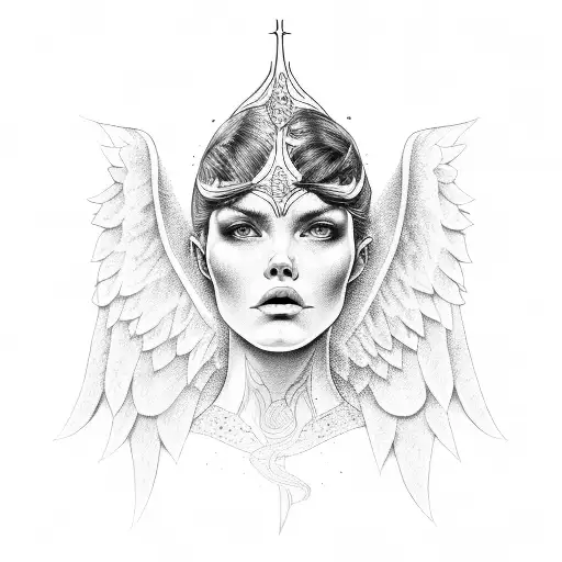 Number 42 With Angel Wings