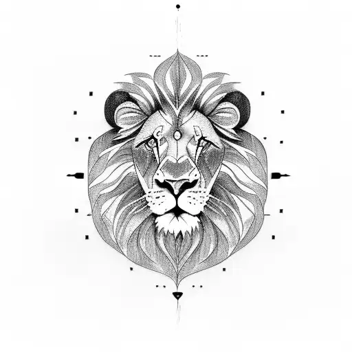 Lion Blue Eyes Woman Clock Life Script