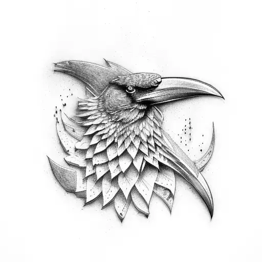 Magic Matching Norse Raven