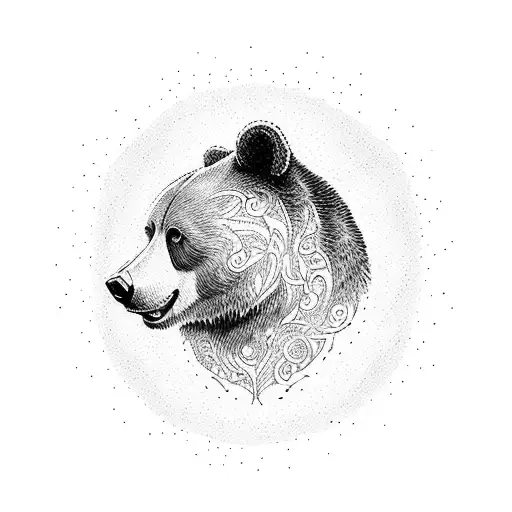 A Man Inside The Bear