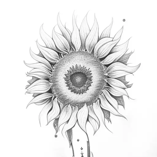 Gavle With A Sunflower