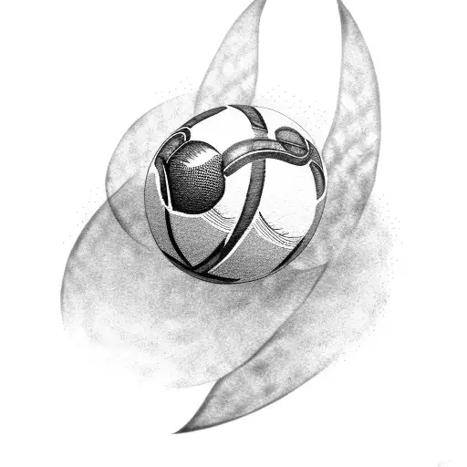 Golden Snitch With Football