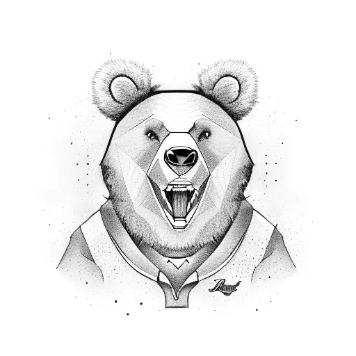 Polo Bear Wearing A Lebron James Jersey Holding A Bottle Of Jack Daniels Honey