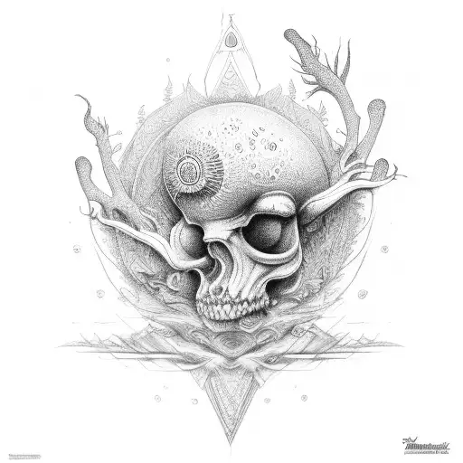 Psychedelic Musroom And Biblically Accurate Angles