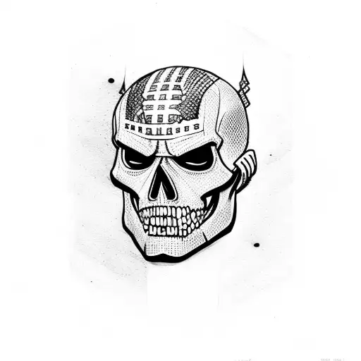 Captain America Skull