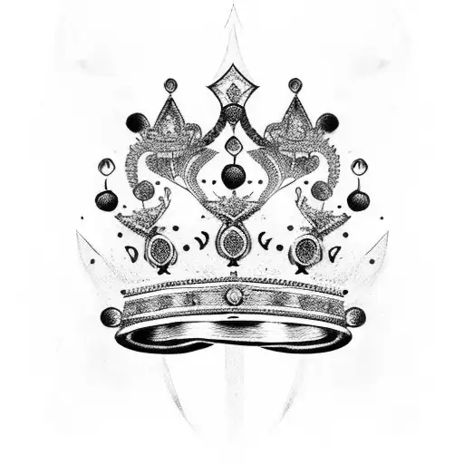 King's Crown With Name