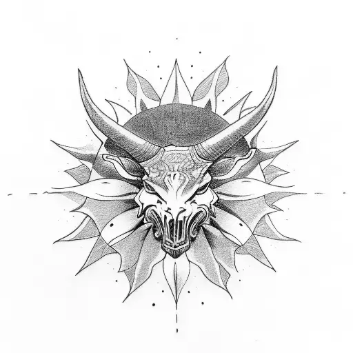 Sun And Horns Hunter