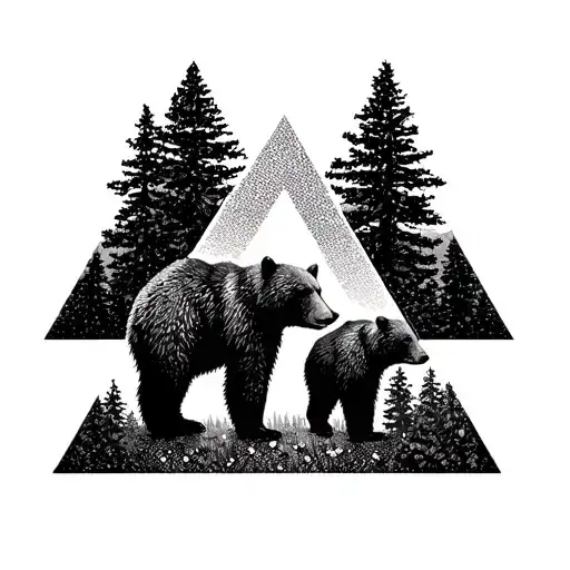 Triangle Forest Bears