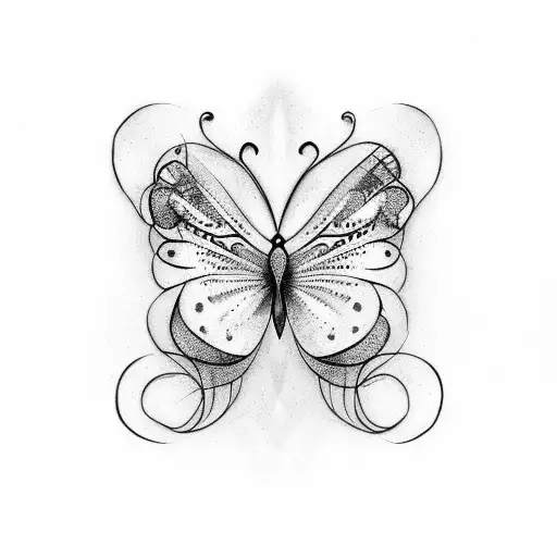 Butterfly To Cover The Name Jayden