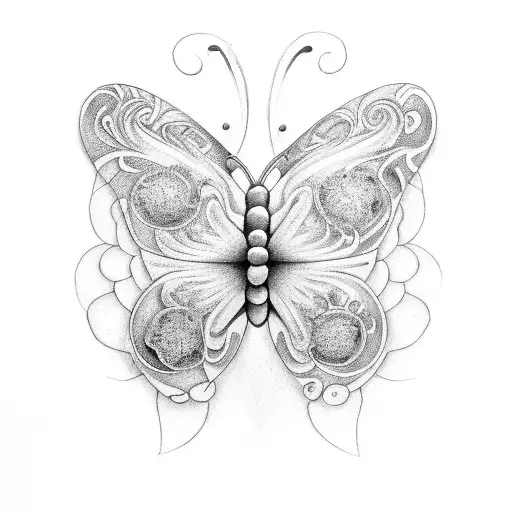 Butterfly To Cover The Name Jayden