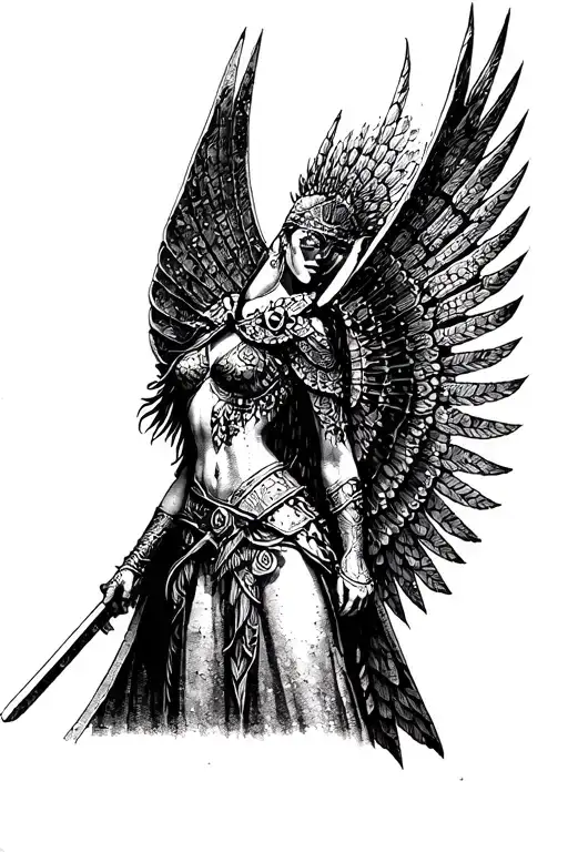 Valkyrie Standing Tall