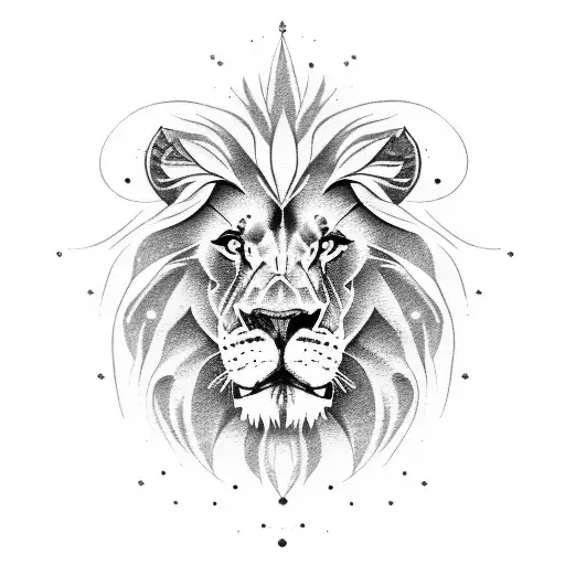 Lion And Artillery Gun