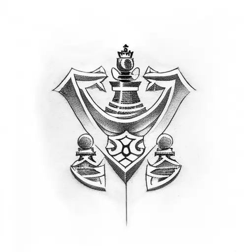 Chess Game And Lire Symbol