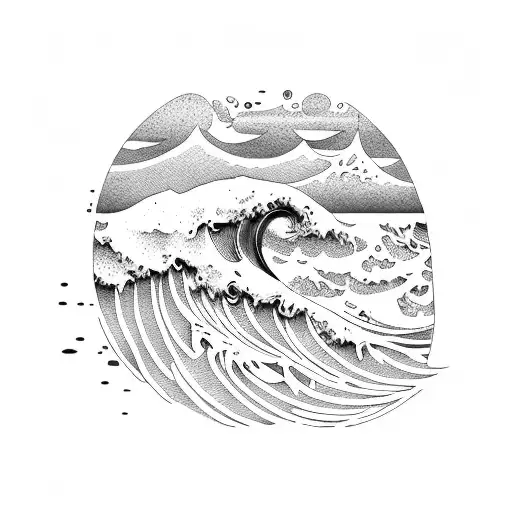 Ocean Wave And Mountain Band