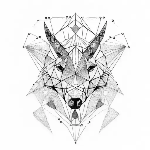 Geometric Animal Constellation