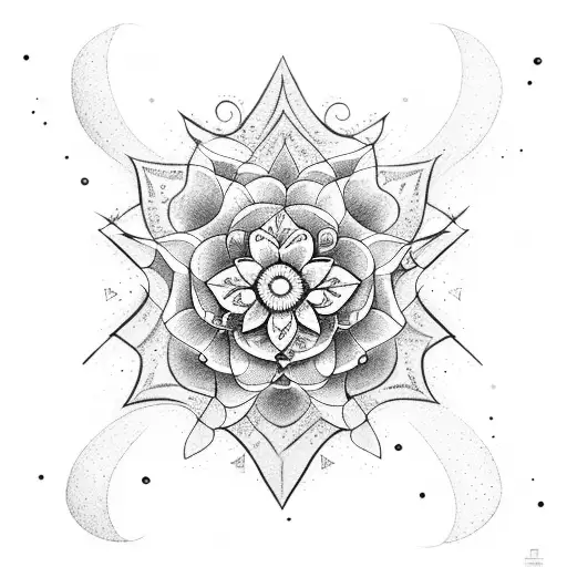 Combine The Leo Star Constellation With A Bouquet Of Flowers