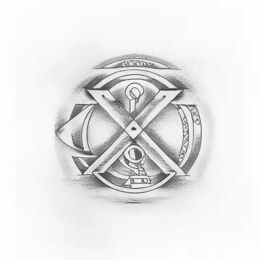 Alcoholics Anonymous Symbol With Sexual Abuse Survivor Symbol In A Family Tree