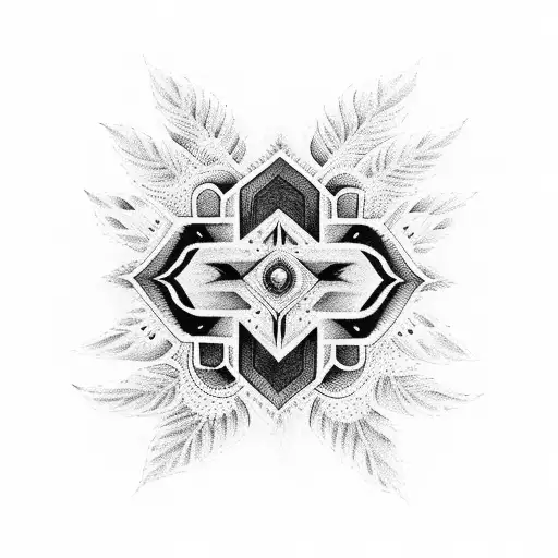 Intrictae Indian Dot Design