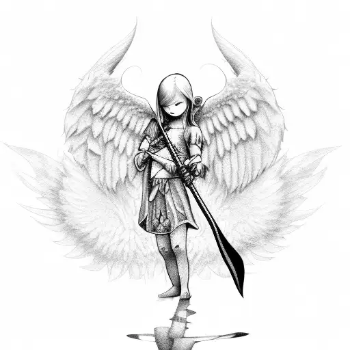 Little Angel With A Scythe