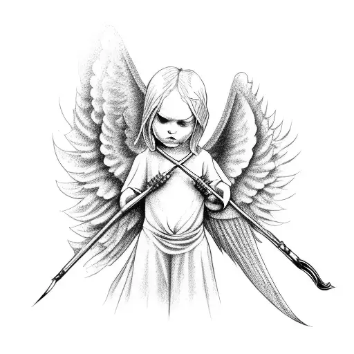 Angel With A Scythe
