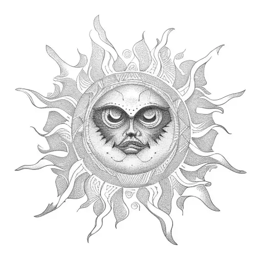 Minimalistic Boho Sun