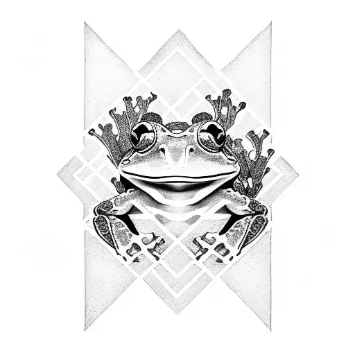 Frog Samurai Japanese