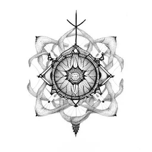 Cross With Dreamcatcher