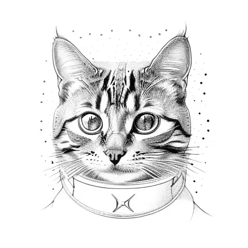 The Word Ellie With A Cat Shape