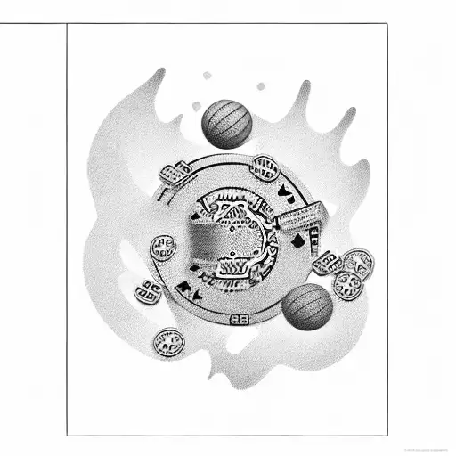 Poker Basketball Math Money