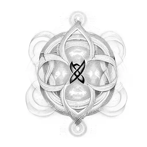 The Infinity Symbol With Taha Written Next To It