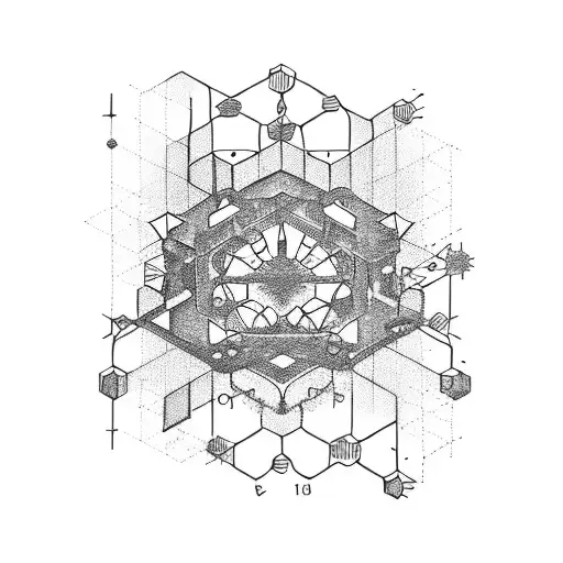 Molecular Structure With Elegant Script Underneath Indication Pharmacist