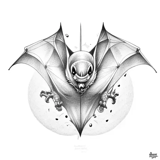 Bat Biting In My Neck