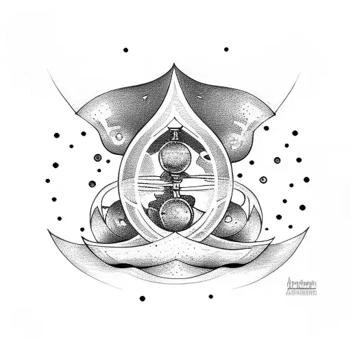 Hourglass With Carpe Diem