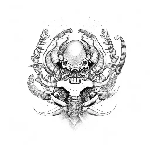 Aggressiv Scorpio With Rosses