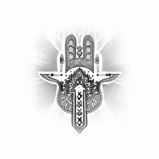 Hamsa Hand Symbol