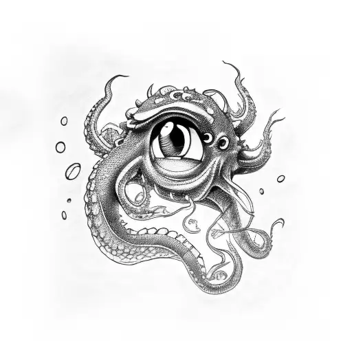 Dragon Octopus Eyes
